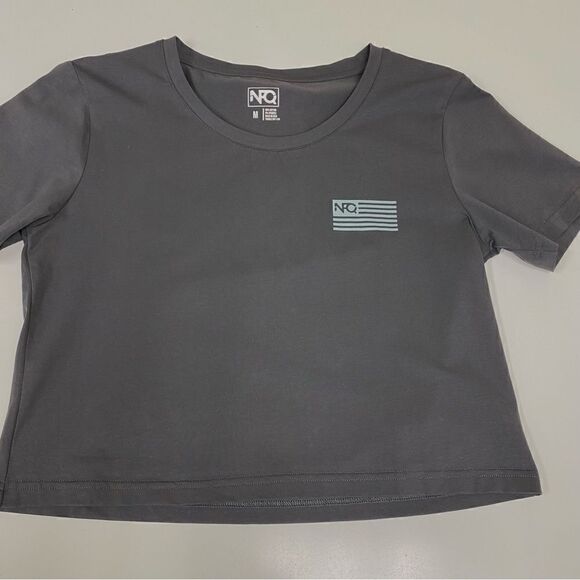 NFQ T-shirt crop gray medium womens - Picture 4 of 6